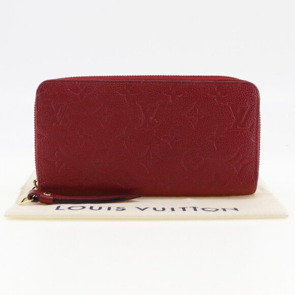 LOUIS VUITTON Red Monogram Wallet - Picture 16 of 16